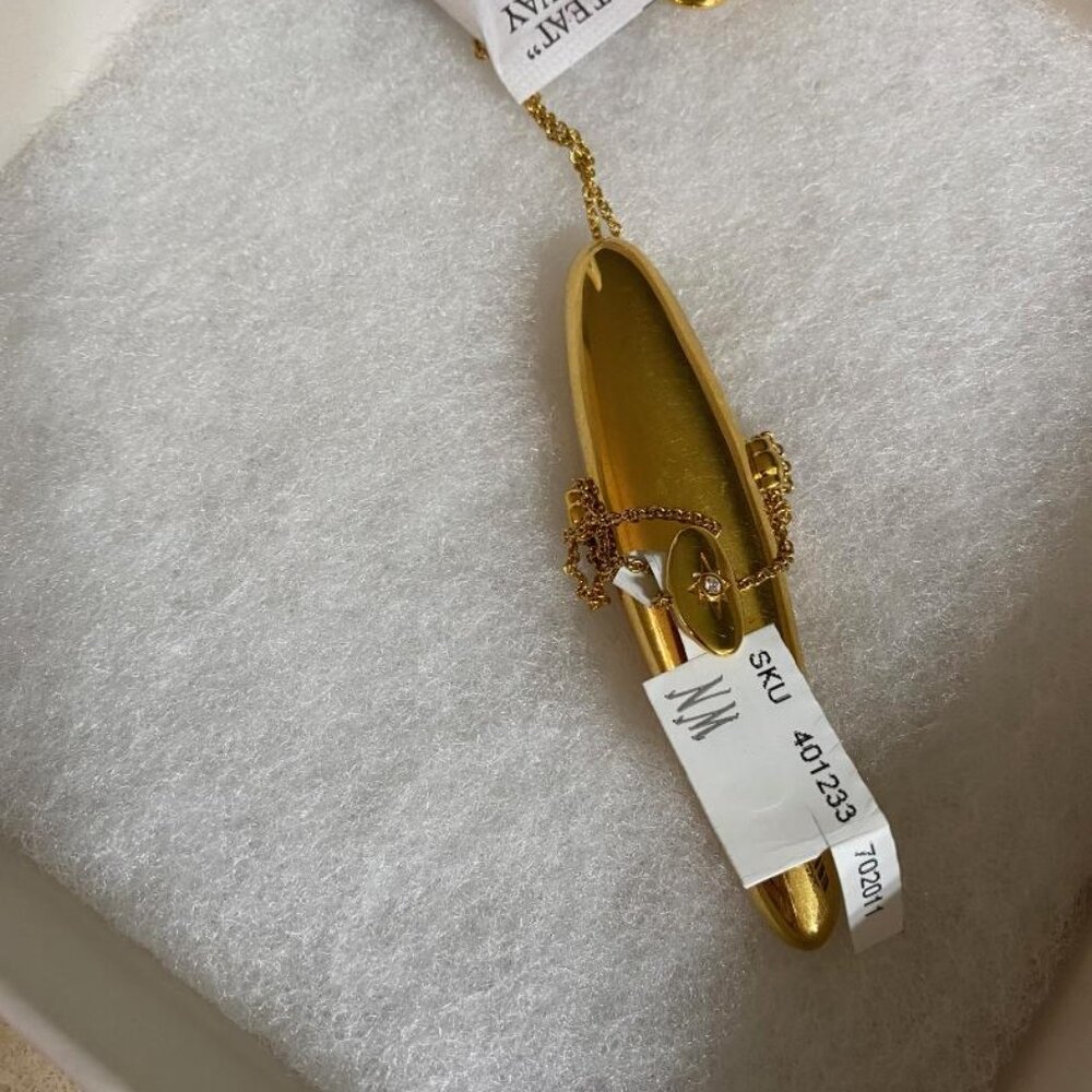 Zimmermann Gold Pendant Necklace - Picture 6 of 6
